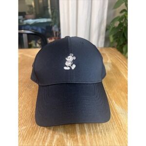 Disney Parks Mickey Mouse NikeGolf Dri Fit Black Adult Unisex Hat Medium - Large